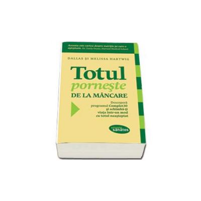 Totul porneste de la mancare