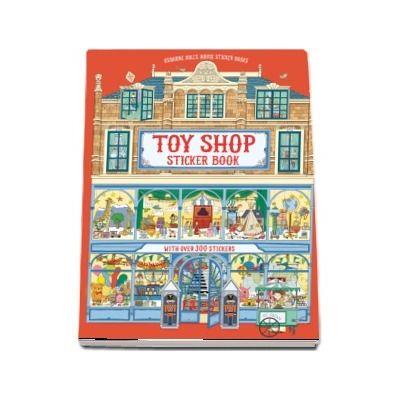 Toy shop sticker book