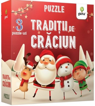 Traditii de Craciun - Puzzle educativ