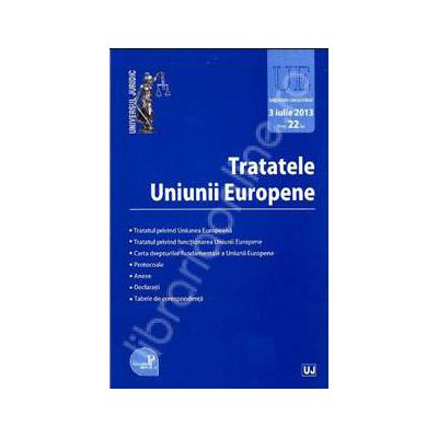 Tratatele Uniunii Europene - Editie STANDARD