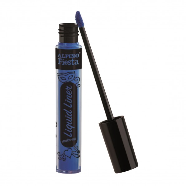 Tub machiaj, 6gr., Alpino Make-Up Liquid Liner - albastru