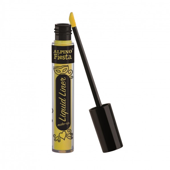 Tub machiaj, 6gr., Alpino Make-Up Liquid Liner - galben