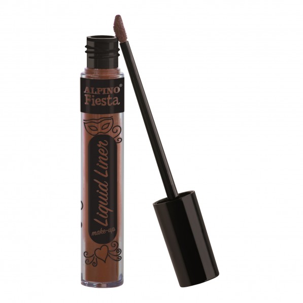 Tub machiaj, 6gr., Alpino Make-Up Liquid Liner - maro