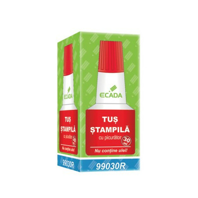 Tus stampila 30 ml ECADA rosu