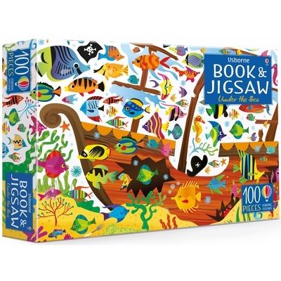 Under the sea puzzle book and jigsaw