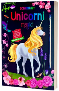 Unicorni magici - Razuieste si coloreaza. Scratch Art
