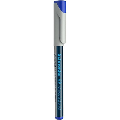 Universal non-permanent marker Schneider Maxx 225 M, varf 1mm - albastru