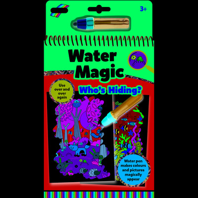 Water Magic: Carte de colorat Whos Hiding?