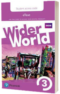 Wider World 3 eBook Students Access Card