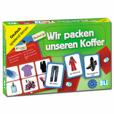 Wir packen unseren Koffer Spiel. A1